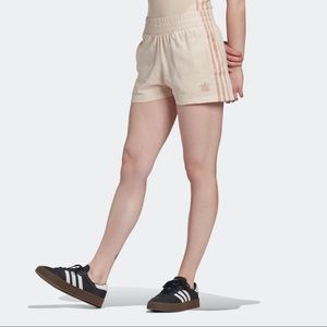 LIMITED EDITION Adidas Pink Cotton Shorts with Rose gold details